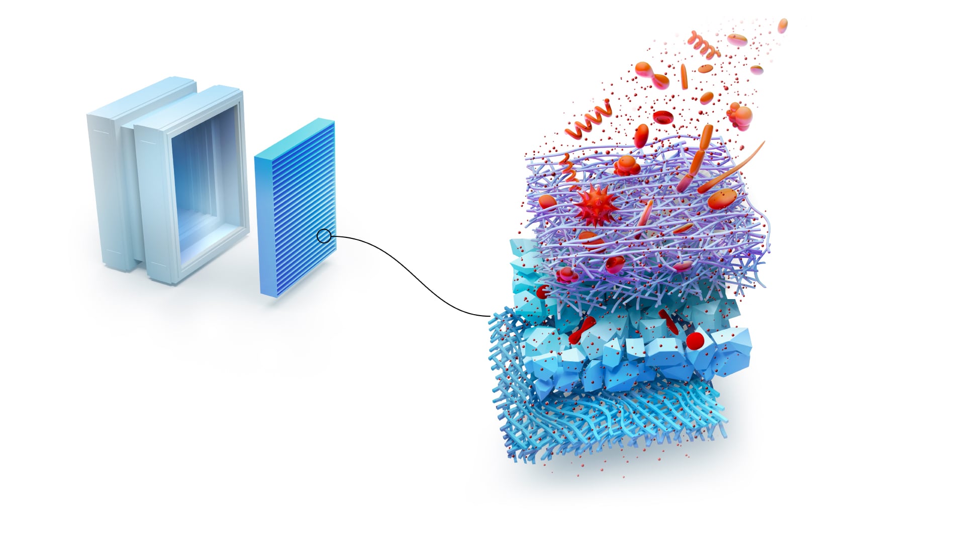 Die neue BMW Nanofaser-Filtertechnologie