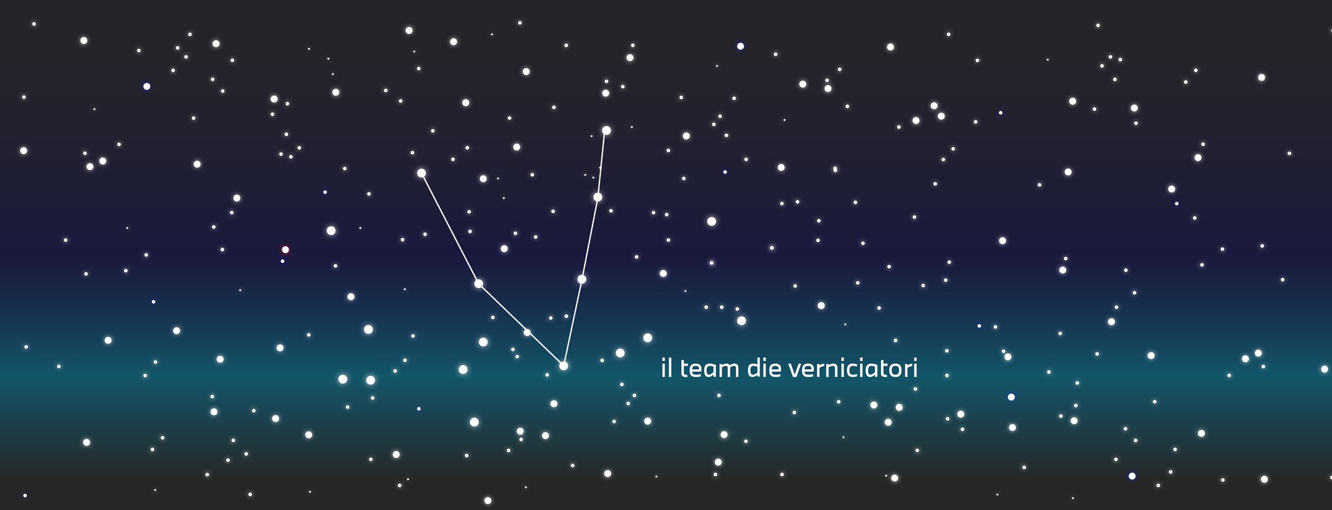 Il team di verniciatori