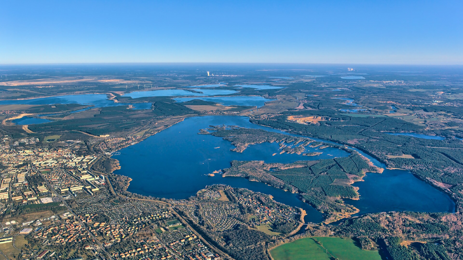 Lausitzer Seenland Landschaftswandel Zukunftsvision Renaturierung Bergbau Nachhaltigkeit