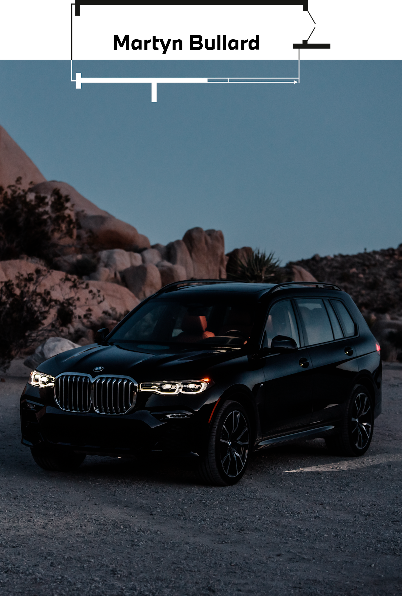 Martyn Bullard Auszeit BMW X7