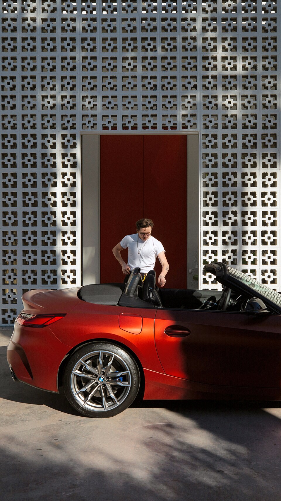 Brooklyn Beckham His Camera And The Bmw Z4 Bmw Com
