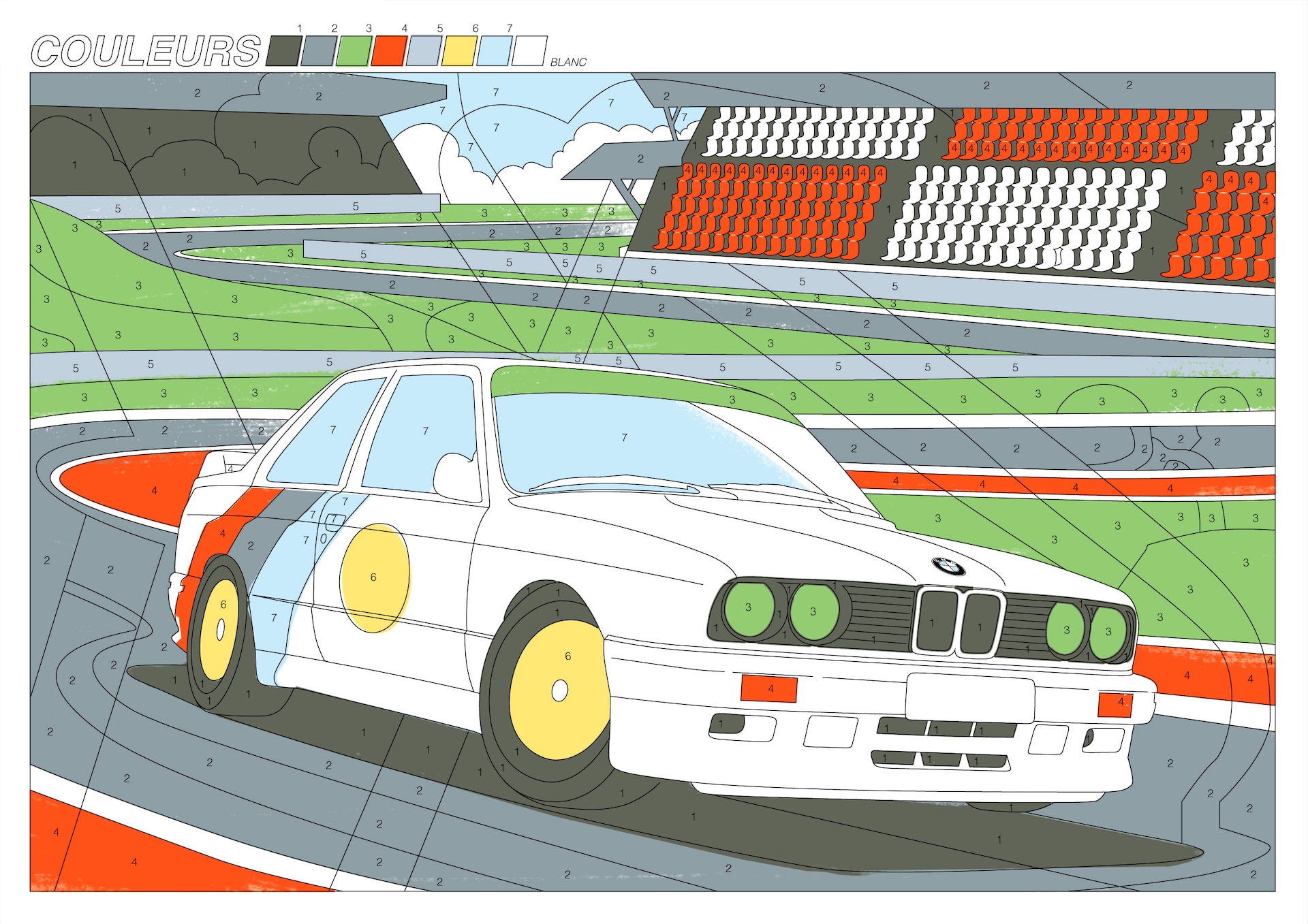 Coloriage Avec Les Plus Beaux Modeles Bmw Bmw Com