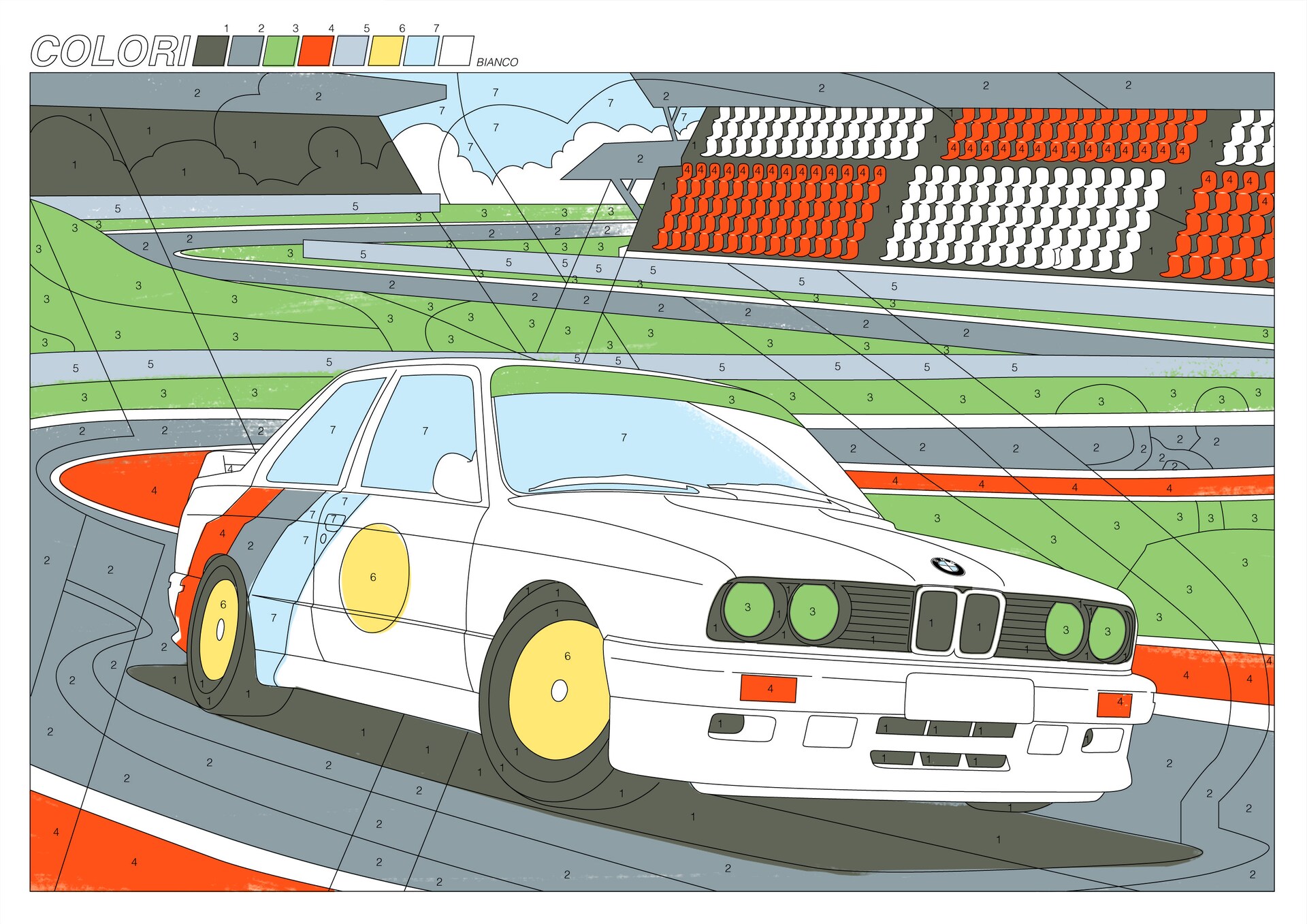I Disegni Da Colorare Bmw Per Grandi E Piccoli Bmw Com