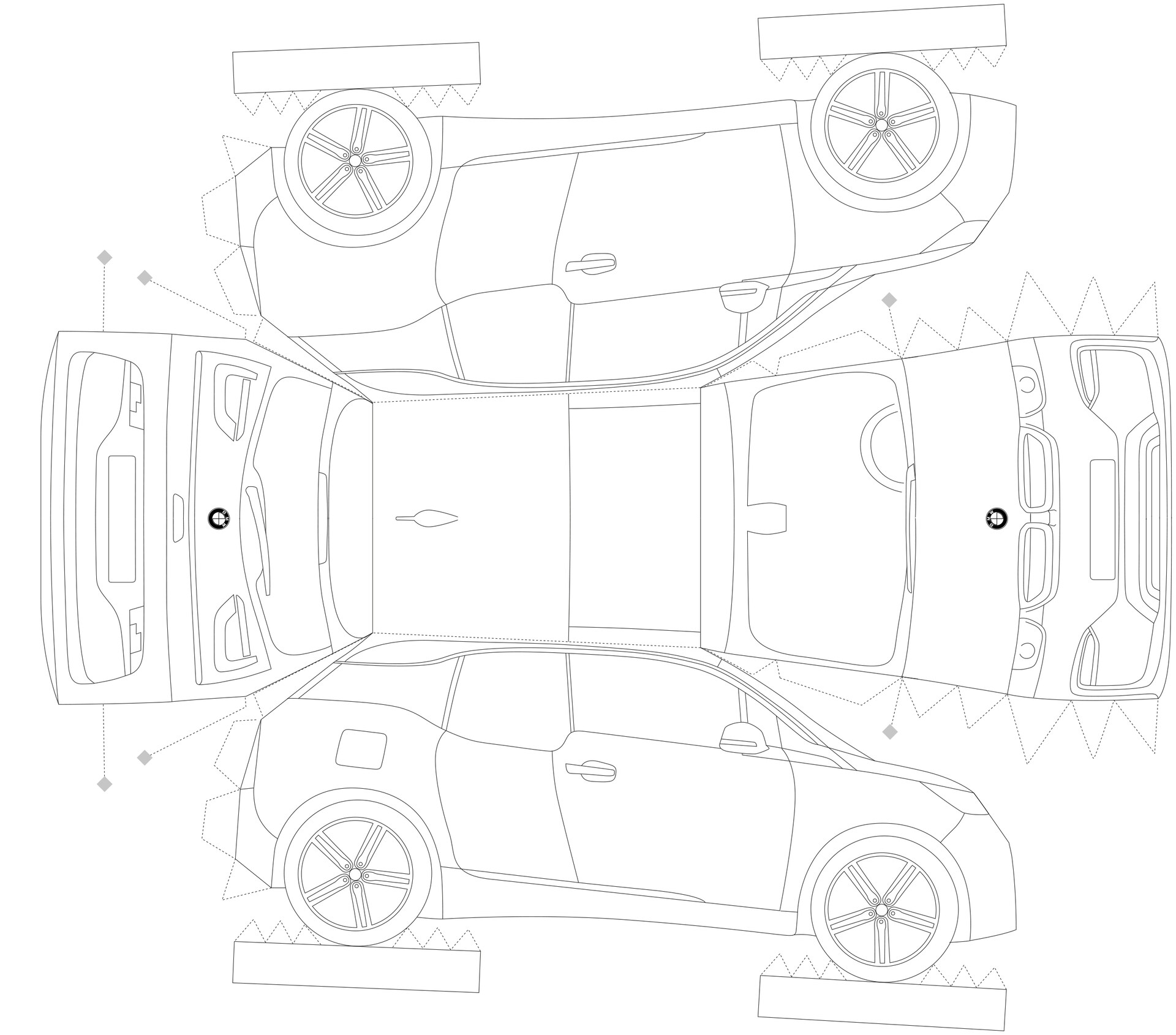 Staysafe Bmwぬりえとペーパークラフト Bmw Com Japan