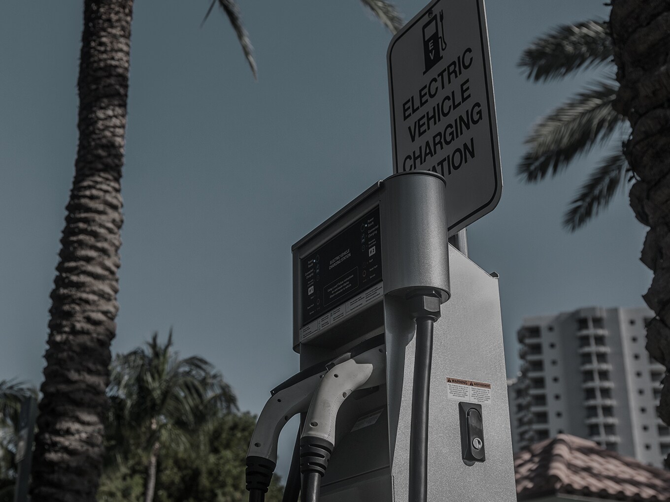 Fahrstile Aufladestation für Elektroautos in den USA