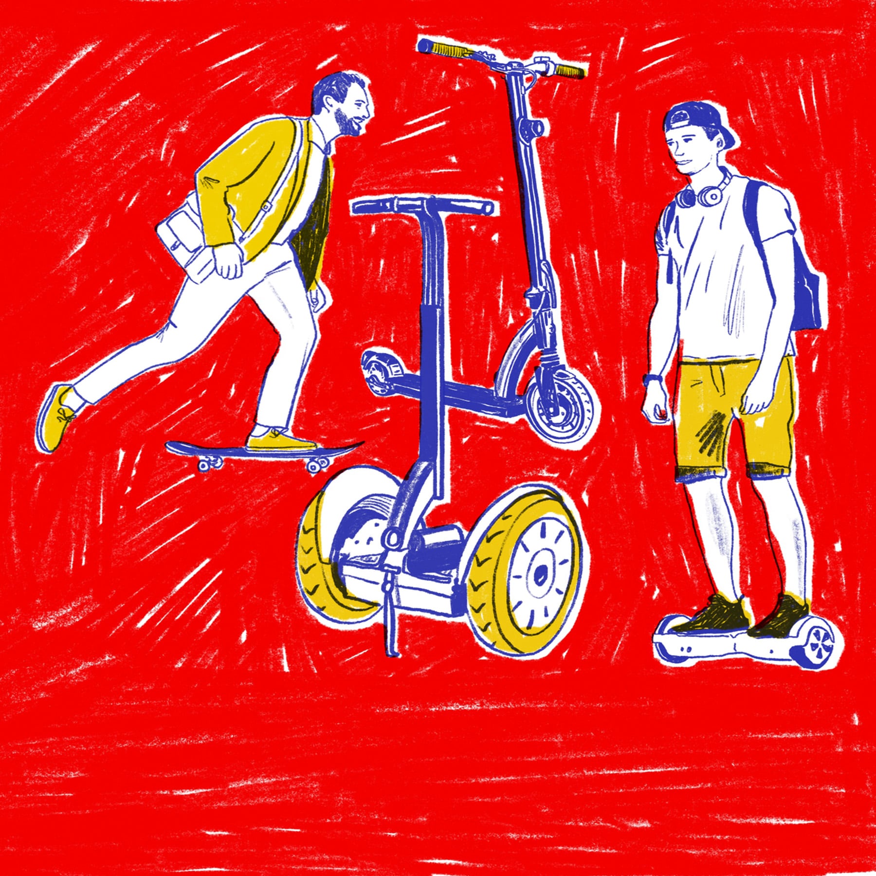El scooter eléctrico y otros 5 ideas para la última milla
