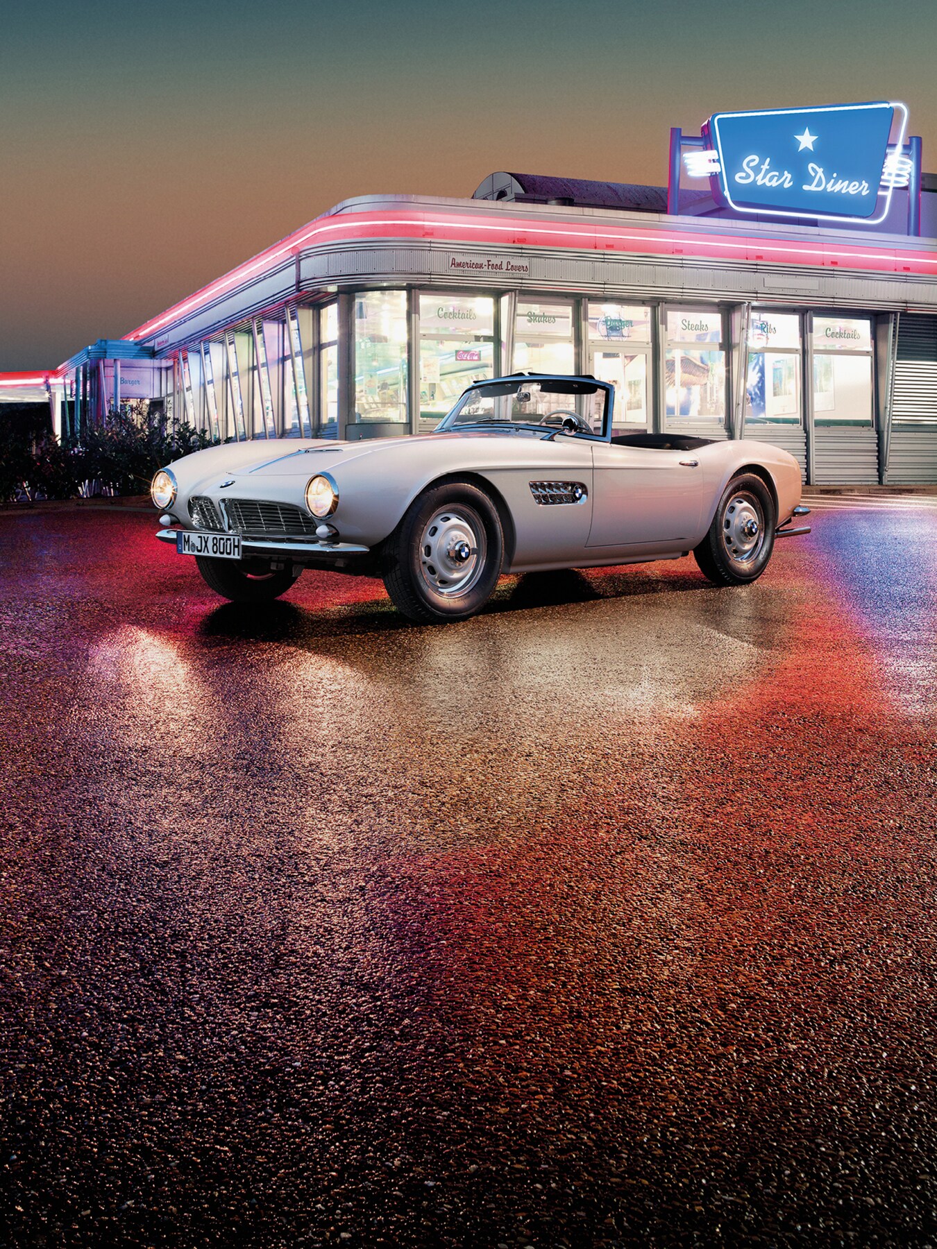 The Elvis BMW 507 comes home