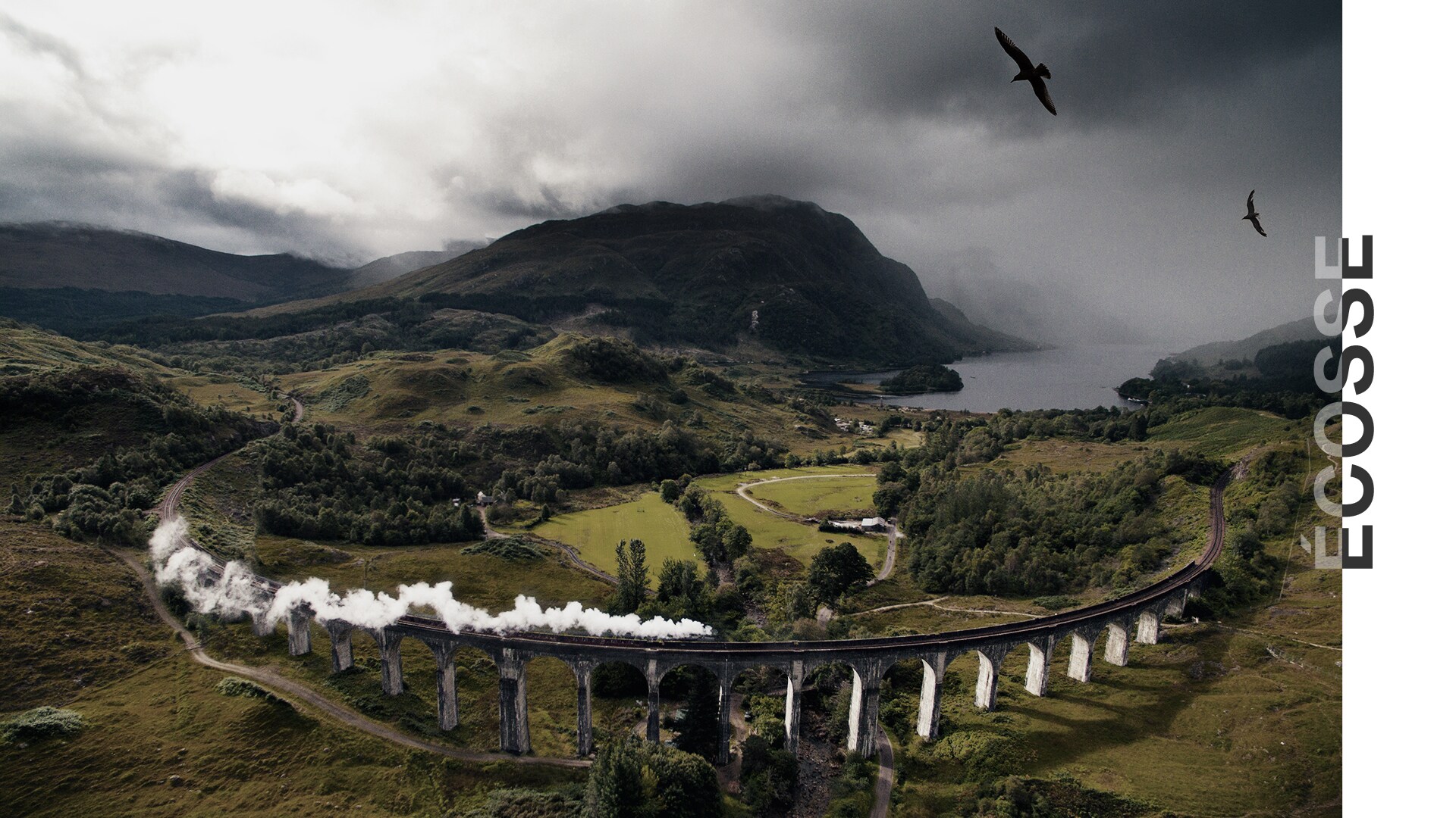 voyage aventure en train en Écosse