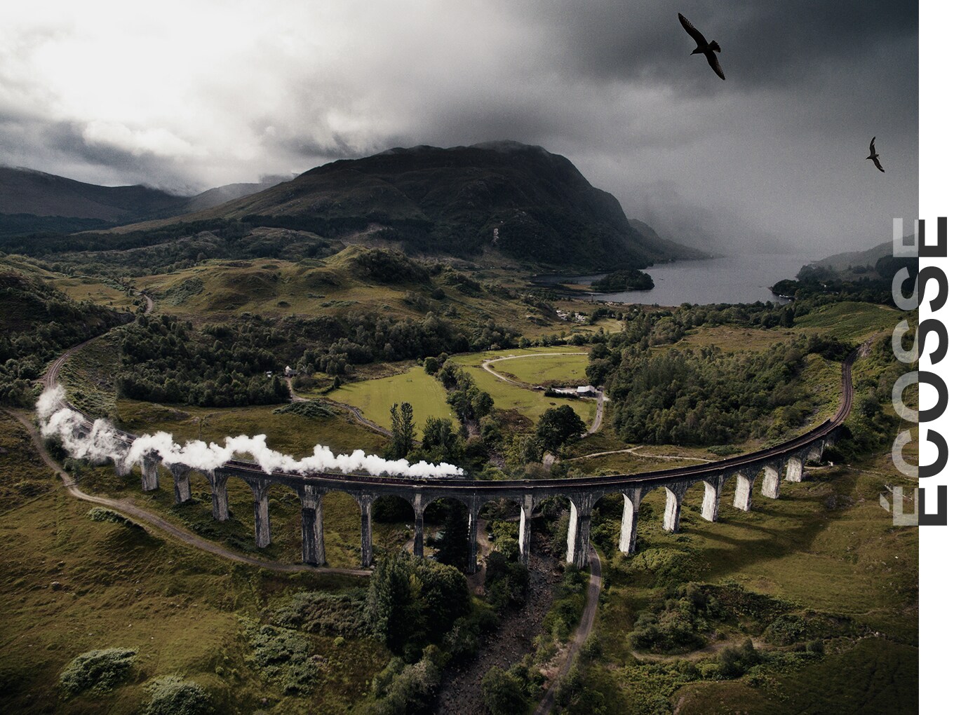 voyage aventure en train en Écosse