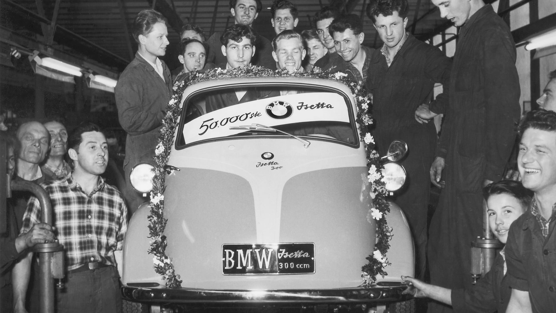 …and a big financial success. With more than 160,000 cars produced, the Isetta is the best-selling single cylinder car of all time. 