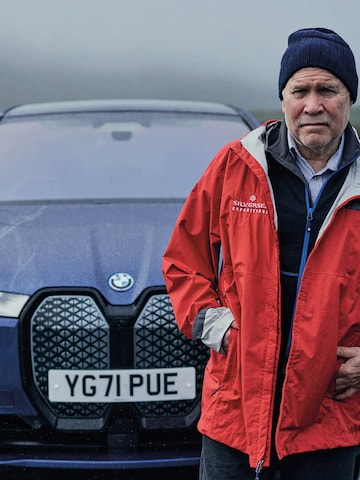With photographer Steve McCurry in the Scottish highlands