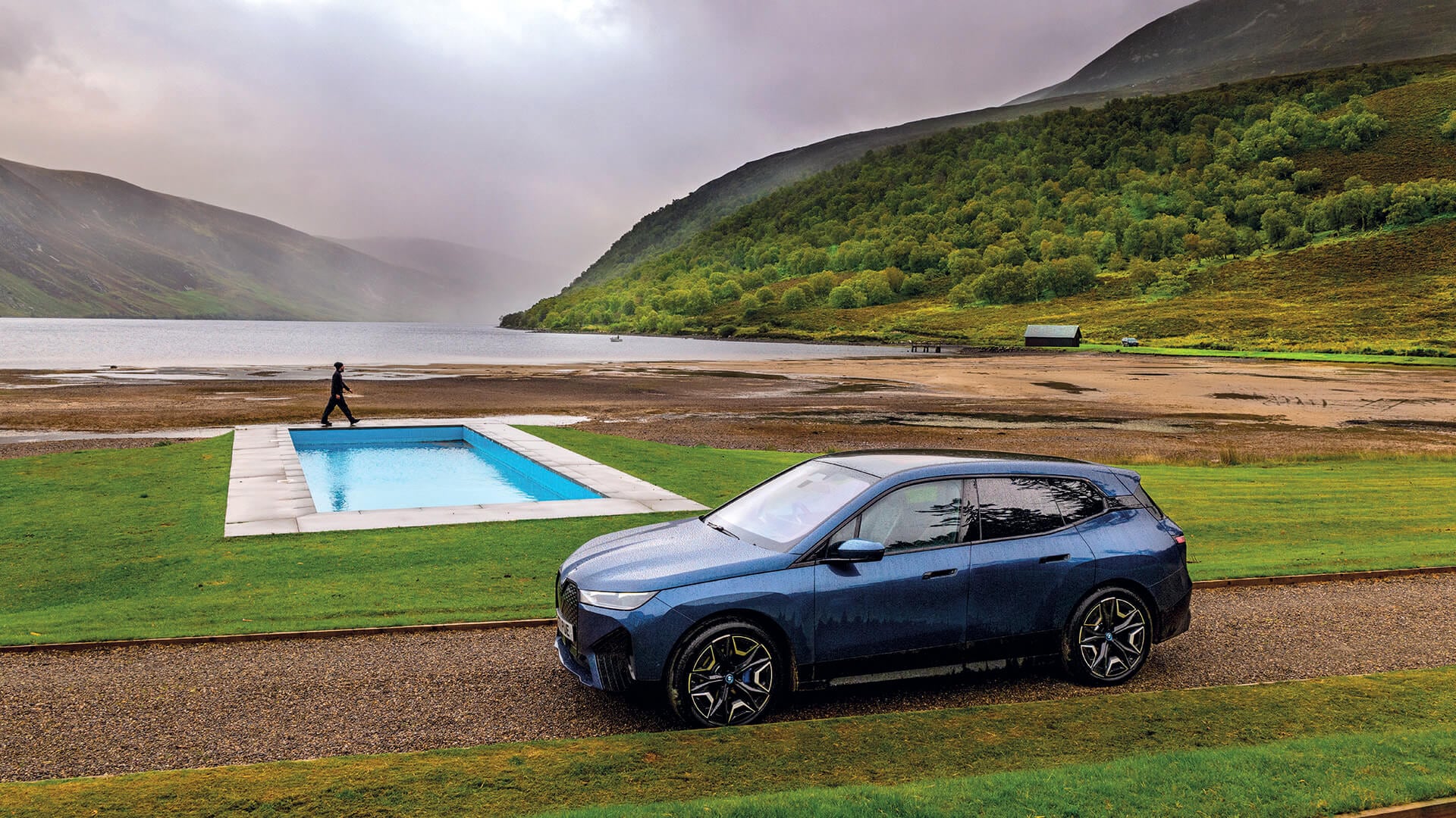Steve McCurry Robert C Brady BMW iX Landscape photography Scotland Alternative energy