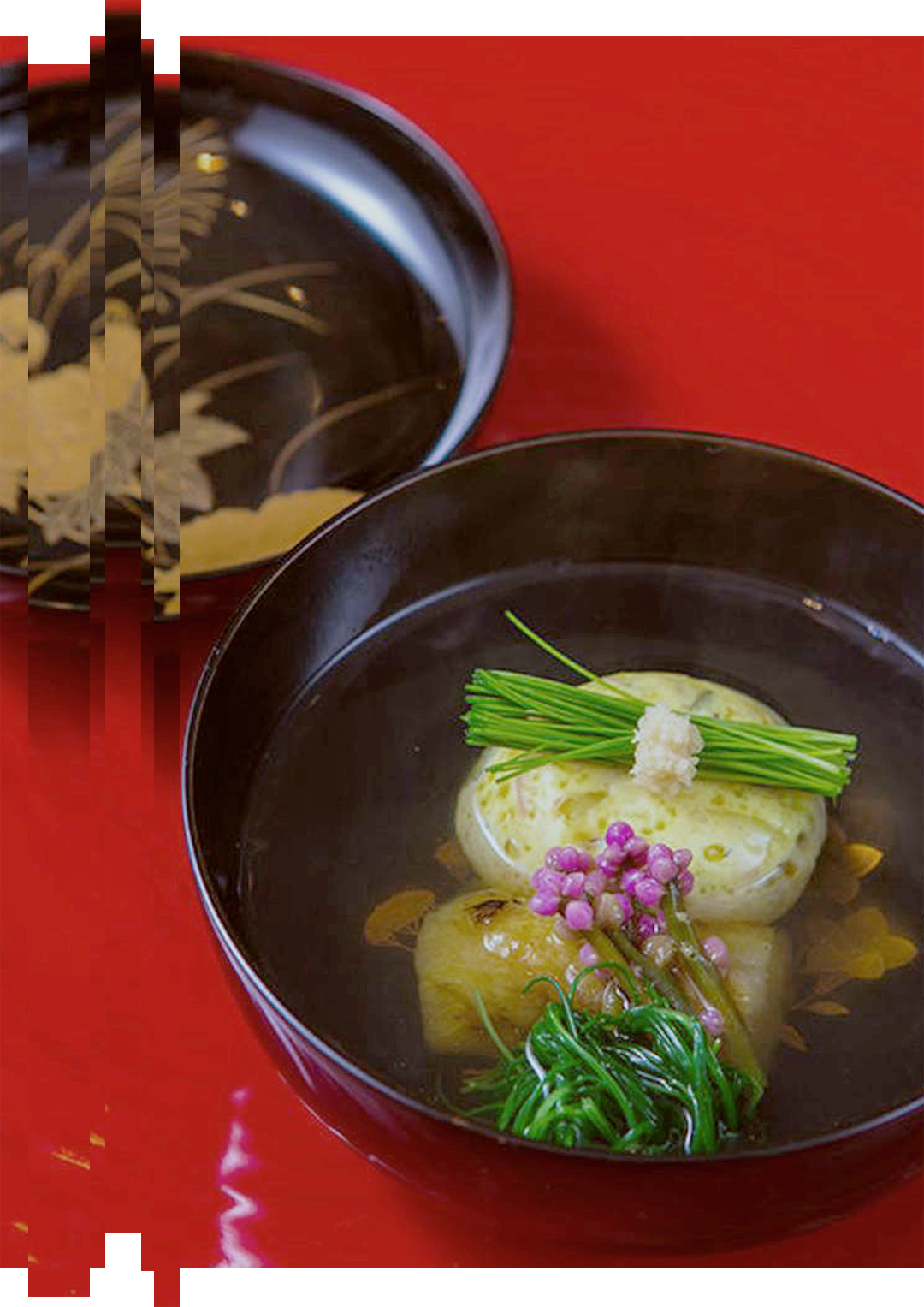 The starred restaurant Koryu refines traditional Japanese cuisine.