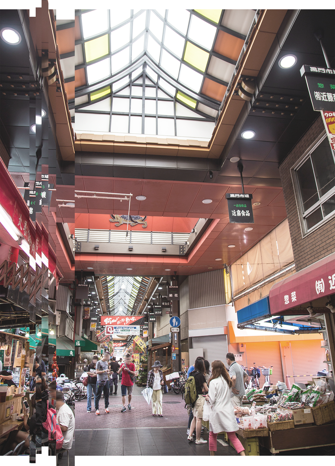 Kuromon Market counts more than 170 shops.