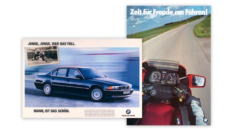 „Freude am Fahren“ die Historie des BMW Slogans