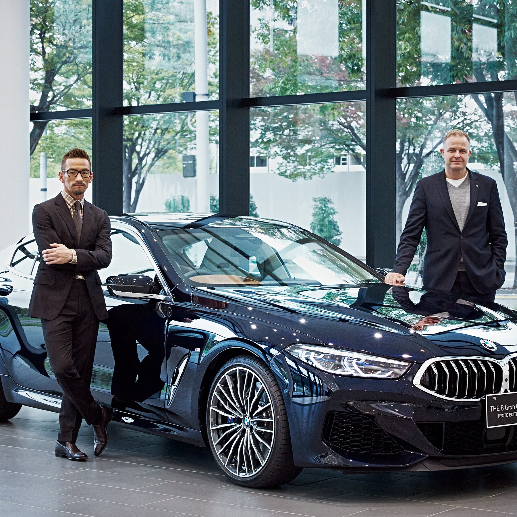 中田英寿✕クリスチャン・ヴィードマン BMW JAPAN社長
