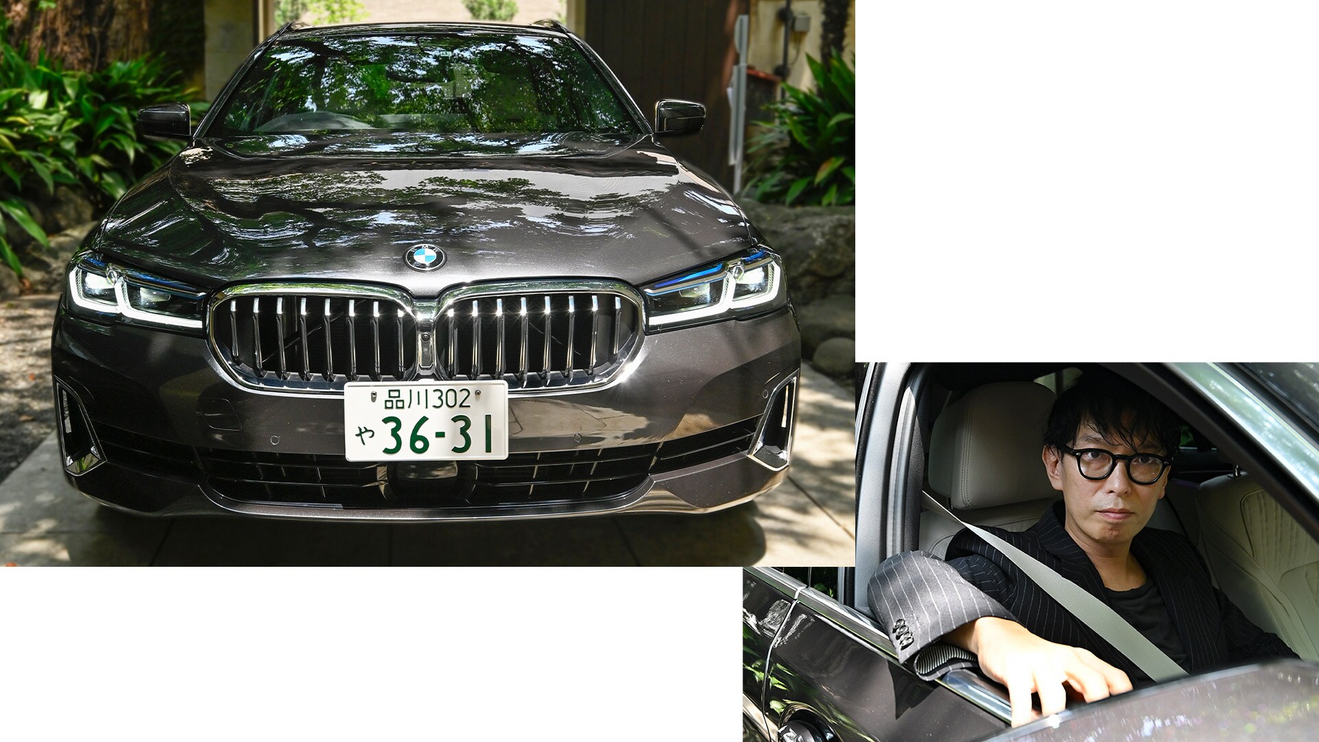 BMWのイメージが具現化されたような、 523d xDrive のデザイン。