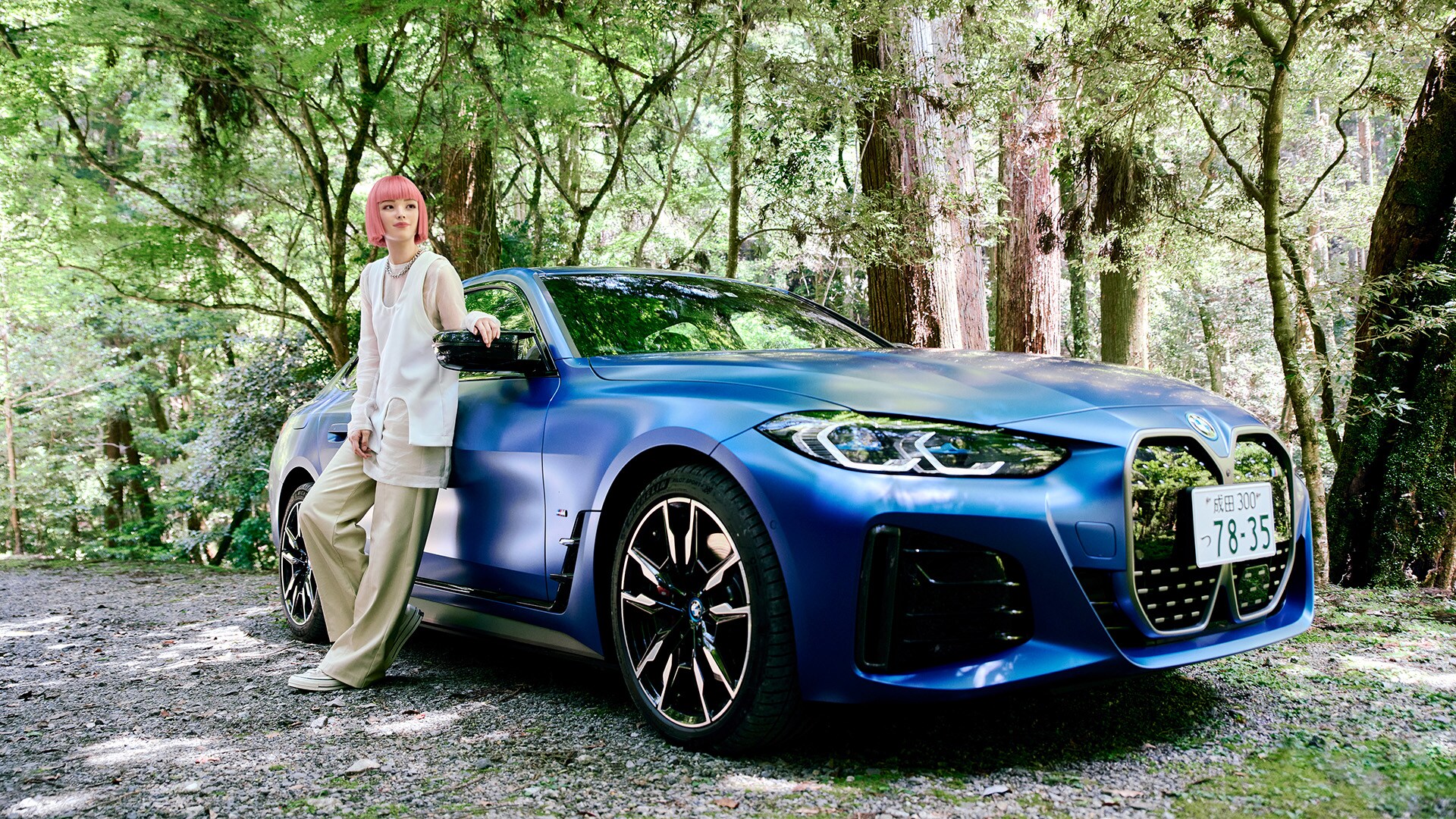 BMW i4 M50, Imma, influencer virtual