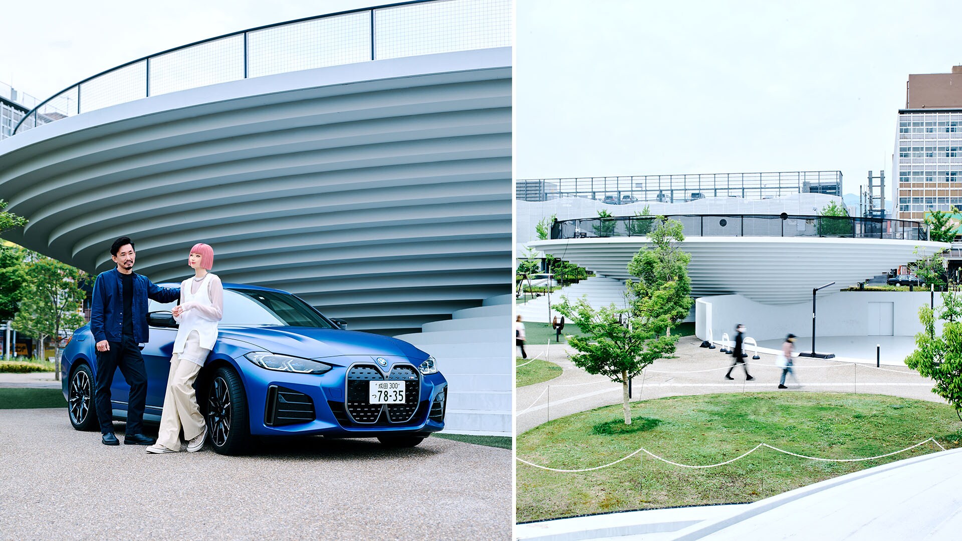 BMW i4 M50, Kenichi Sasakawa, Imma, influencer virtual, Nara