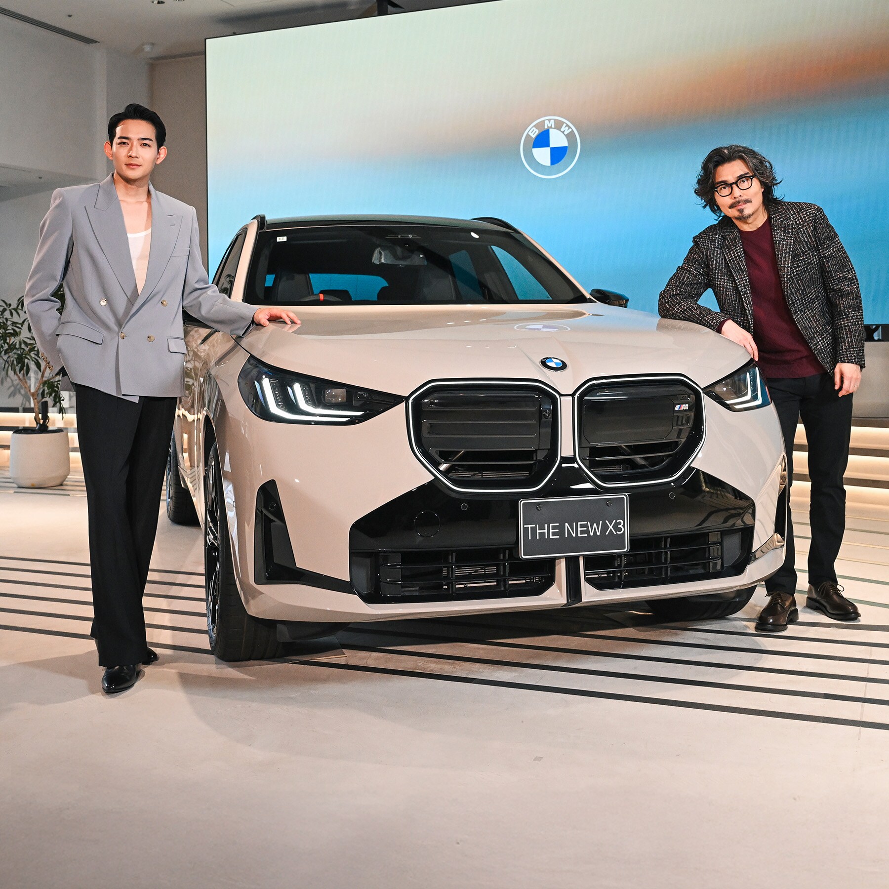 小澤征悦と竜星涼が語る、ニューBMW X3