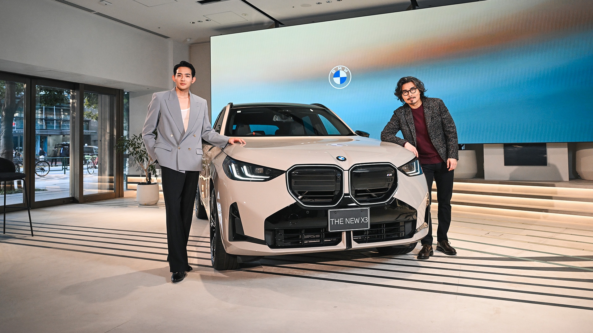 小澤征悦と竜星涼が語る、ニューBMW X3