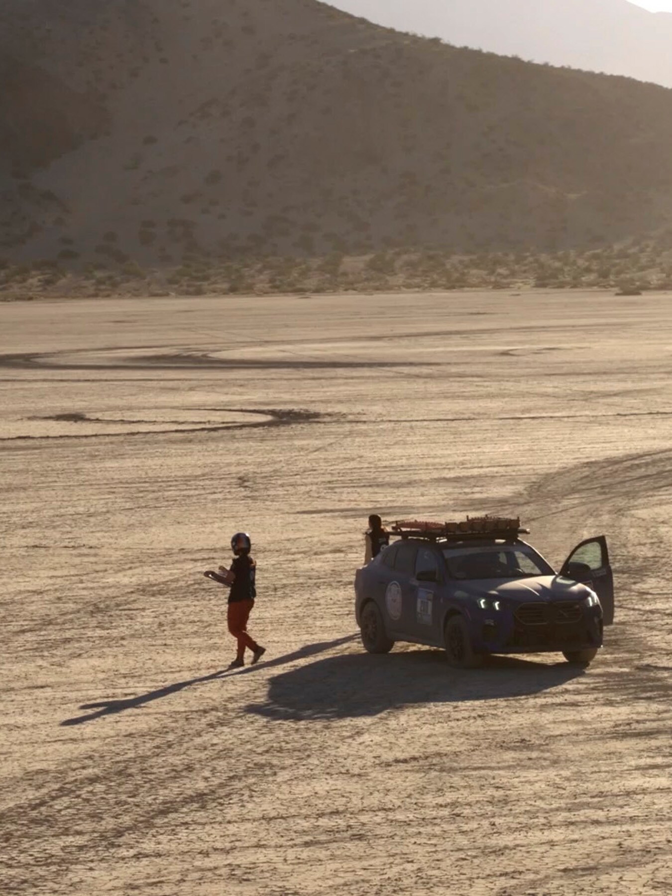 An off-road adventure in the BMW X2