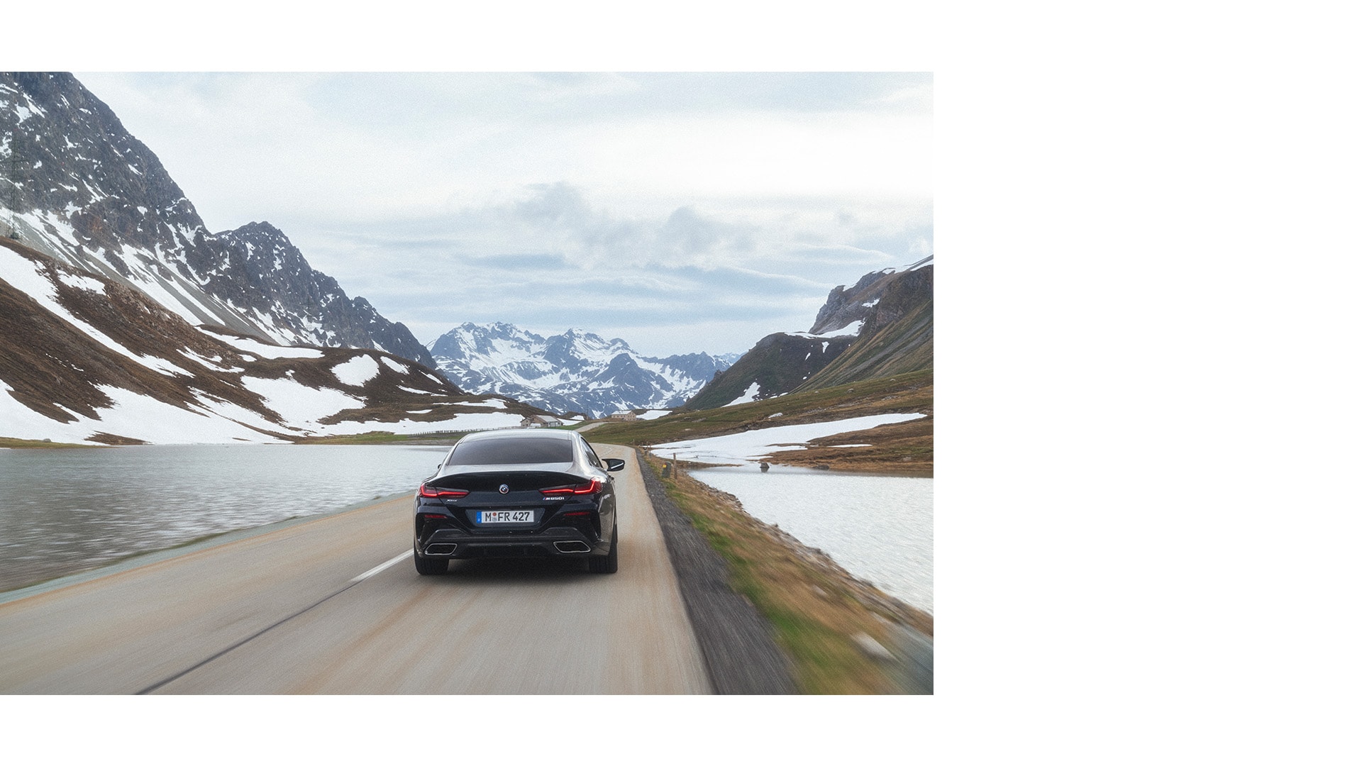 BMW 8er Reihe München Comer See Schweiz Alpen 