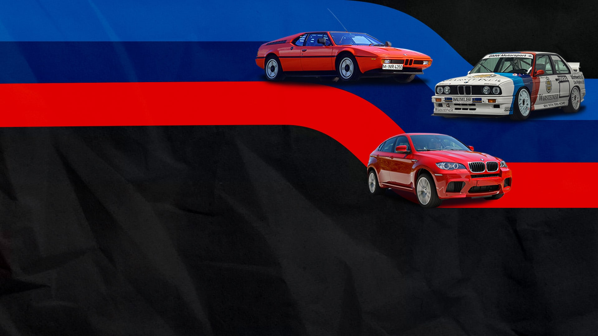 BMW Mの50年の歴史を刻む7つの軌跡
