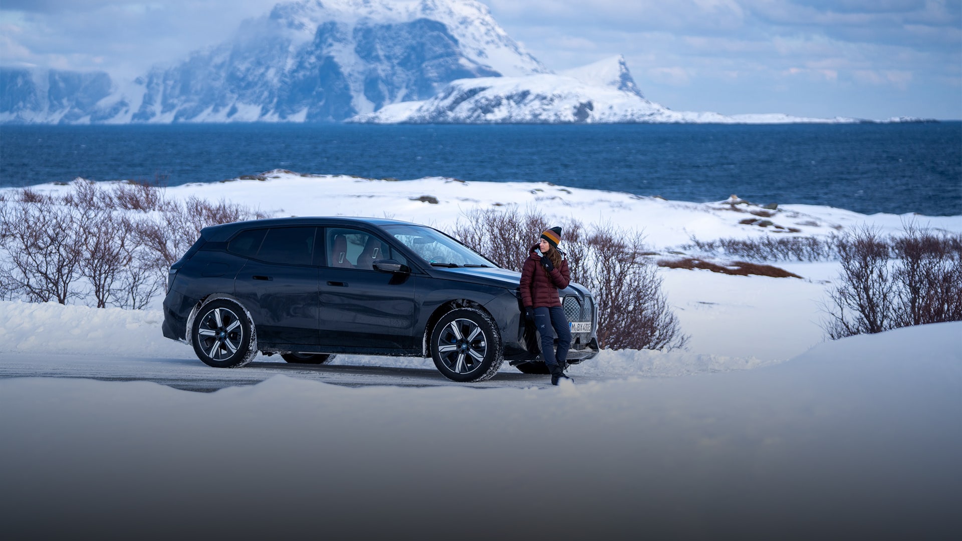 Exploring with care: To the polar circle in the BMW iX 