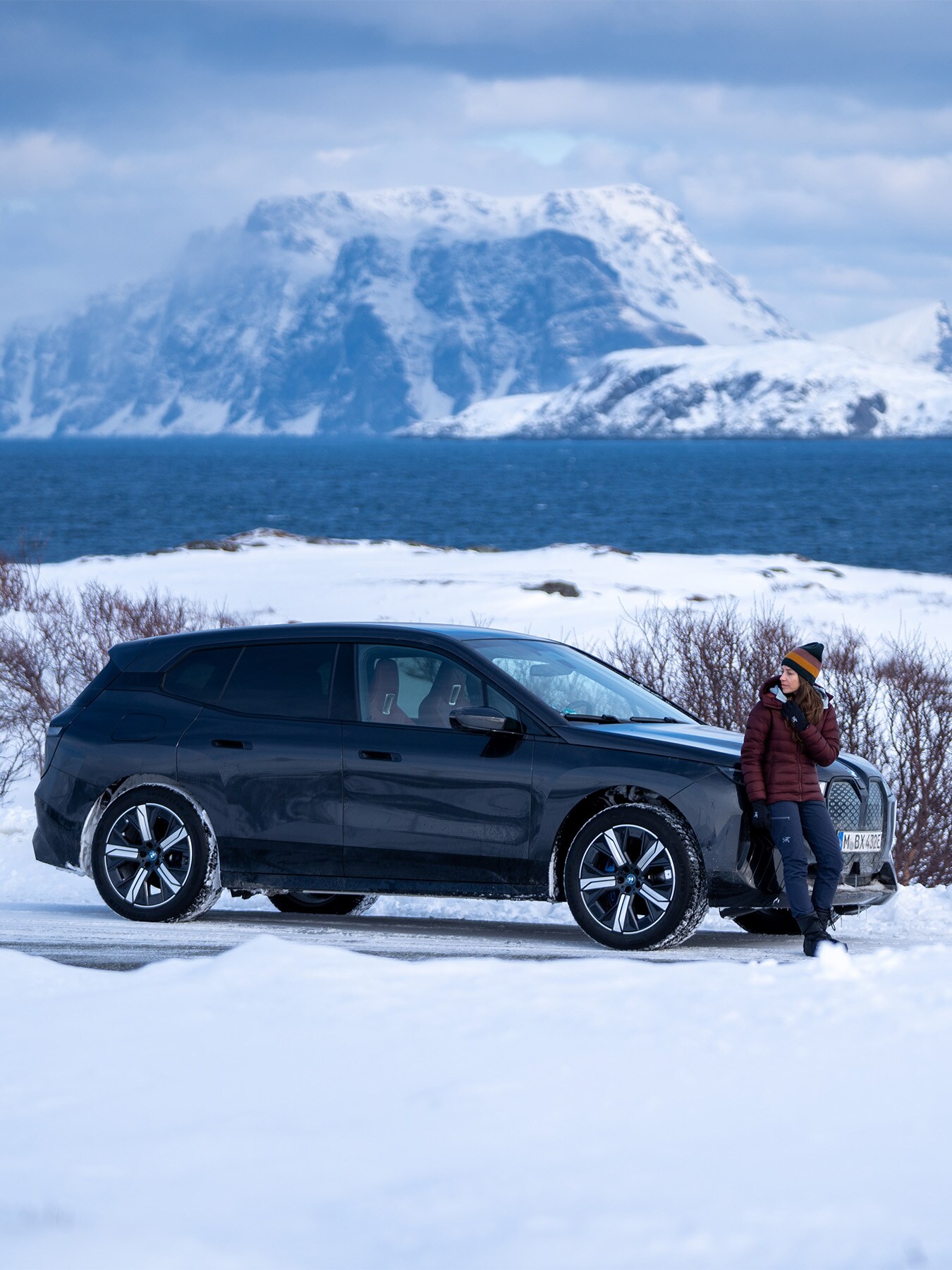 In giro con accortezza: al Circolo Polare Artico in BMW iX
