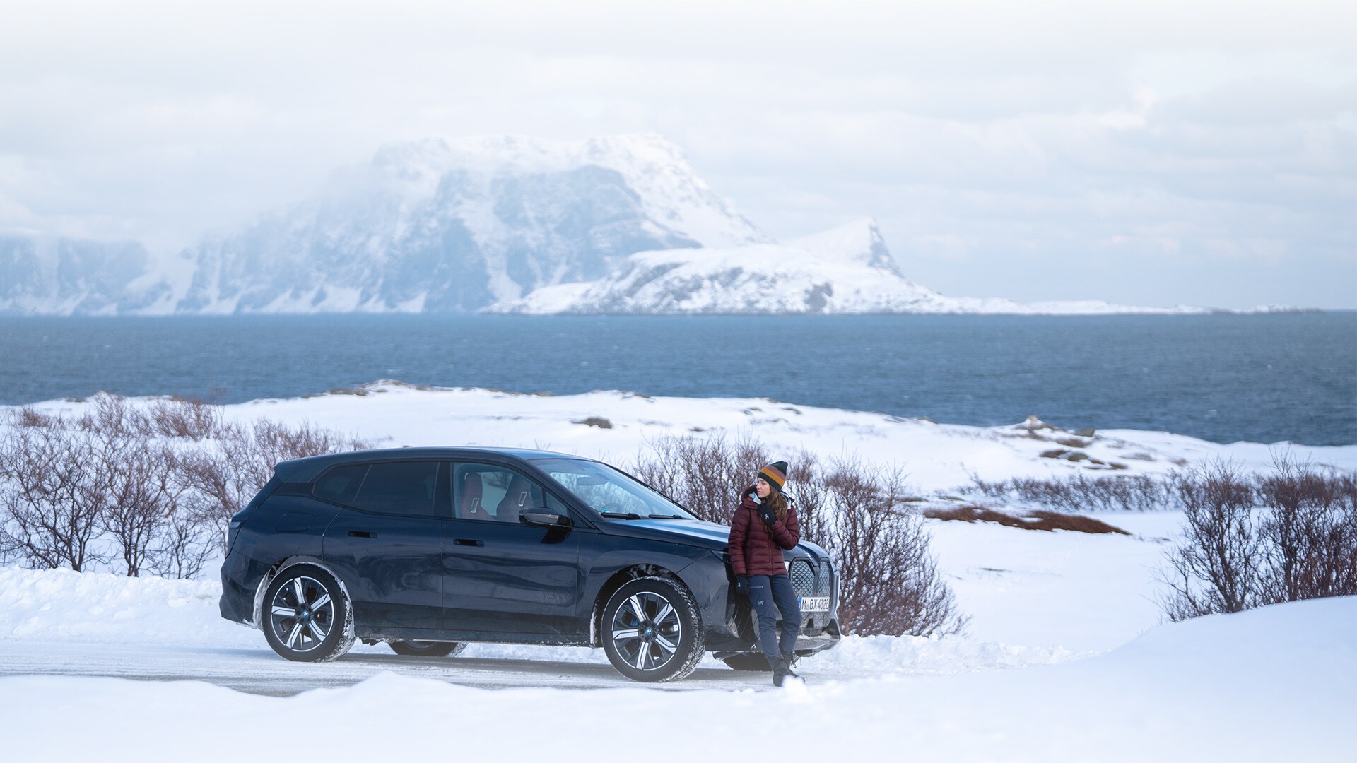 Al Circolo Polare con la BMW iX