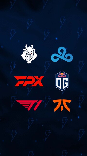 Team logo collage