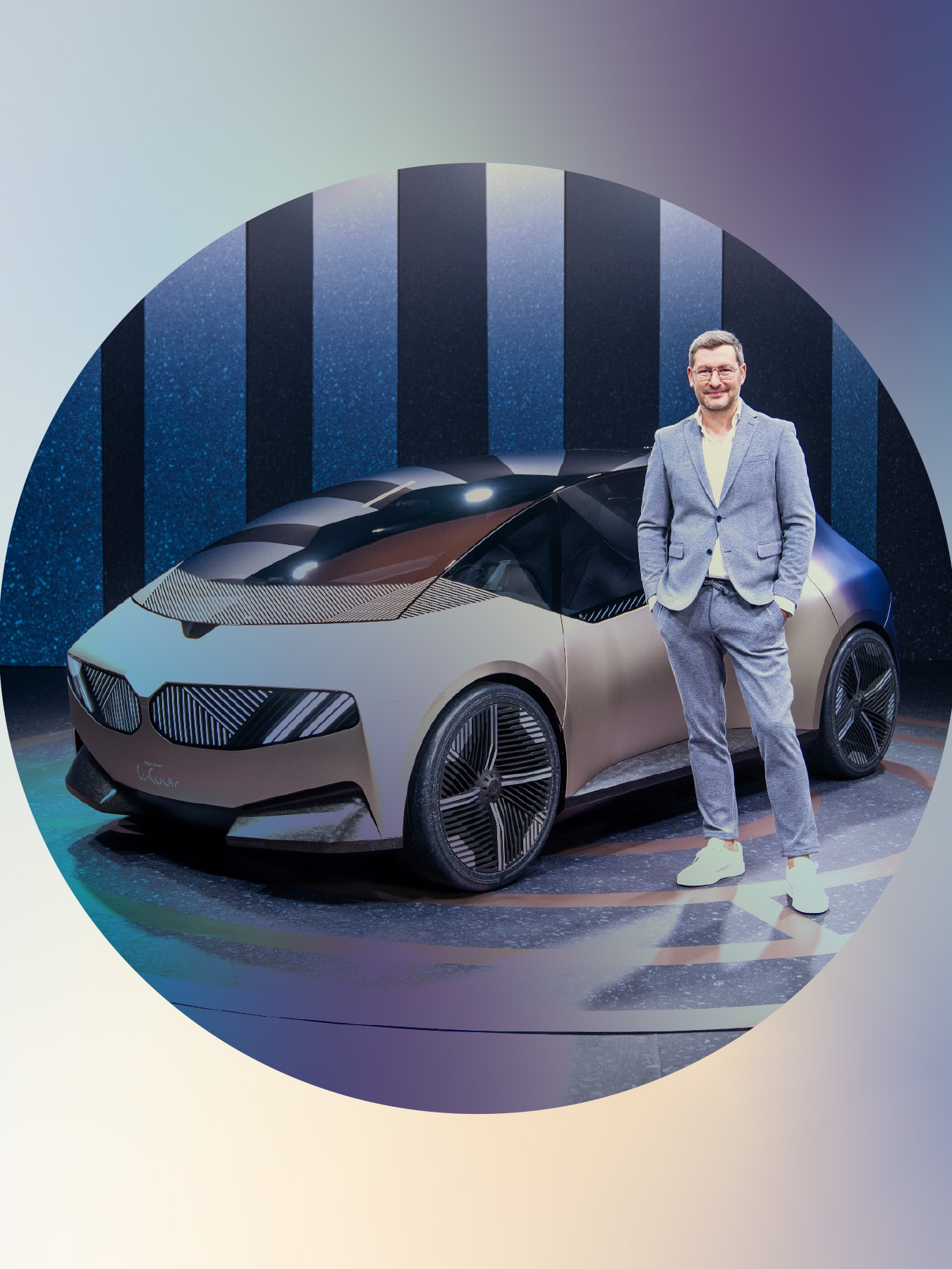 Der BMW i Vision Circular mit Domagoj Dukec
