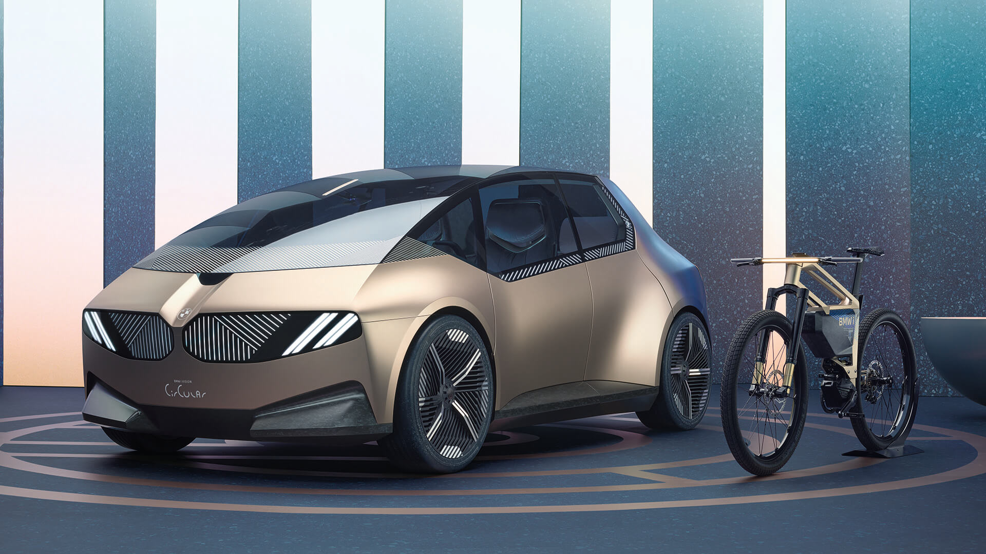 BMW i Vision Circular and BMW i Vision AMBY
