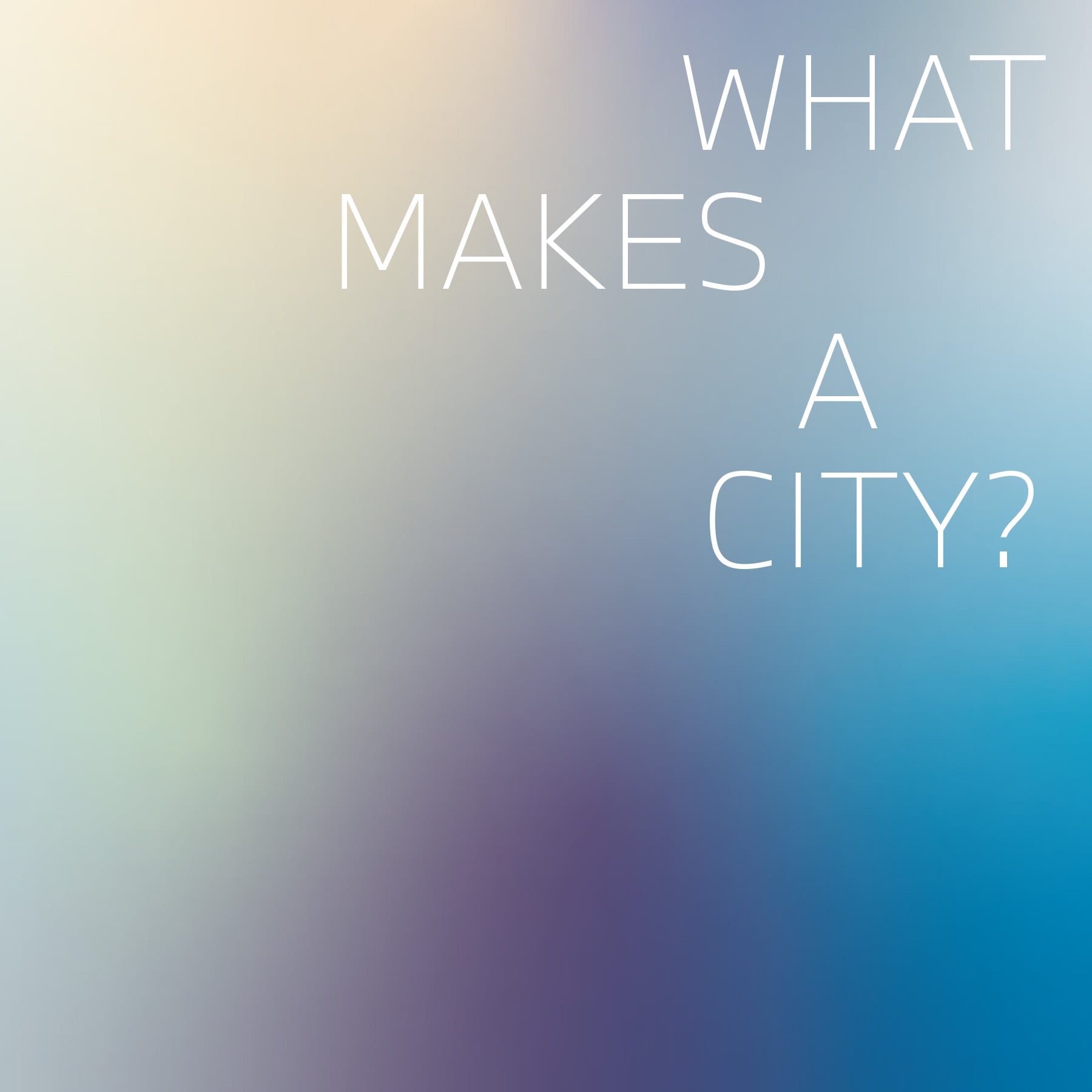 Urban Mobility: Questions and answers